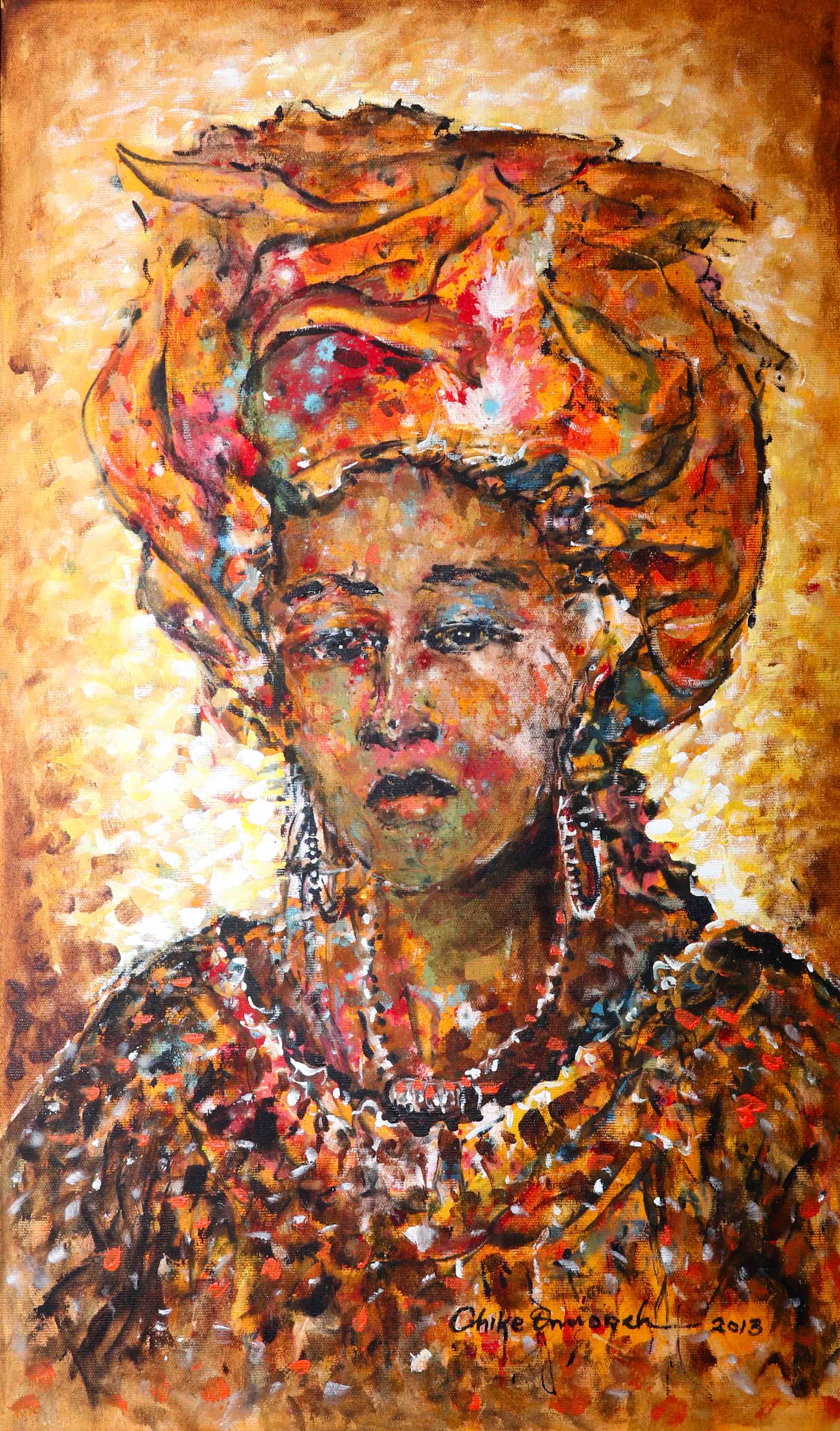 Woman of Substance, 2013, by Chike Onuorah