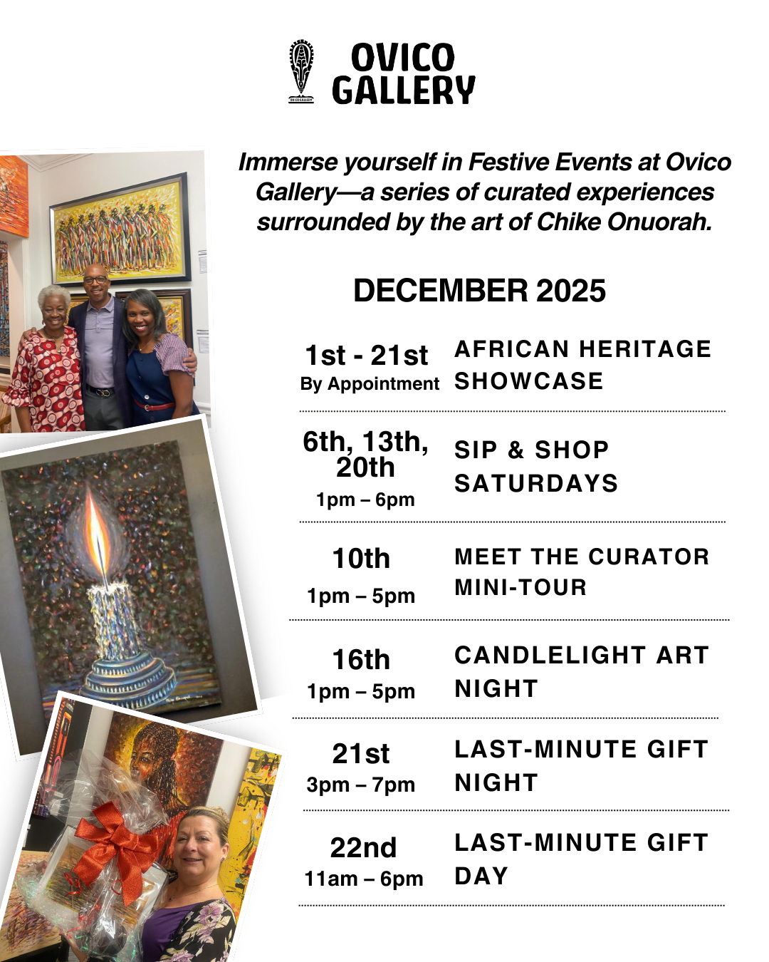 Inside the Studio, Studio open day at Ovico Gallery